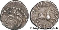 FRANCE Denier DIASVLOS ÉDUENS (BIBRACTE, région du Mont-Beuvray) Autun (71) c. avant 52 AC. (13mm, 1,81g, 3h) -