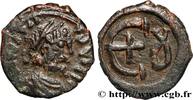 L'EMPIRE D'ANASTASE À MAURICE TIBÈRE (491-602) Pentanoummion JUSTINIEN Ier Theoupolis (Antioche) 551-561 (16mm, 2,22g, 11h) -