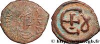 L'EMPIRE D'ANASTASE À MAURICE TIBÈRE (491-602) Pentanoummion JUSTINIEN Ier Theoupolis (Antioche) 551-561 (15mm, 2g, 9h) -