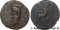 LES JULIO-CLAUDIENS (27 avant J.C. à 69 après J.C. Sesterce TIBÈRE Colonia Iulia Pia Paterna, Afrique 21 (37mm, 37,01g, 6h) -