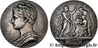 FRANCE Médaille, Ministère du commerce et de l’industrie, ENSEIGNEMENT 1914 (50mm, 64,7g, 12h) -