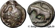 FRANCE Potin “à la tête diabolique” TURONS (Région de Touraine) c. 80-50 AC. (17mm, 3,96g, 3h) -