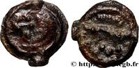 FRANCE Potin au sanglier enseigne, tête chevelue AULERQUES ÉBUROVICES (Région d'Évreux) Évreux (27) c. 60-50 AC. (16mm, 2,92g, 9h) -