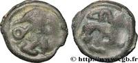FRANCE Potin au guerrier courant RÈMES (Région de Reims) Reims (51) c. 90-50 AC. (21mm, 5,34g, 5h) -