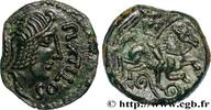 FRANCE Bronze PIXTILOS classe VII au cavalier CARNUTES (Région de la Beauce) Chartres (28) c. 40-30 AC. (16mm, 2,64g, 3h) -