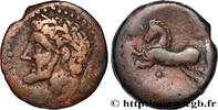 Hellénistique 2 (188 à 30 avant J.C.) Unité NUMIDIE - ROYAUME DE NUMIDIE - MASSINISSA ou MICIPSA Cirta, Numidie c. 150 AC. (27,5mm, 14,47g, 11h) -