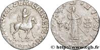 LES TERRITOIRES PÉRIPHÉRIQUES (ARABO-BYZANTINES, C Tétradrachme bilingue SCYTHIE - ROYAUME INDO-SCYTHE - AZÈS Gandhara c. 55-35 AC (23mm, 8,92g, 12h) -
