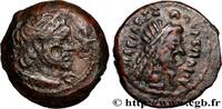 Hellénistique 2 (188 à 30 avant J.C.) Chalque ÉGYPTE - ROYAUME LAGIDE - PTOLÉMÉE VIII ÉVERGÈTE II Cyrène, Cyrénaïque c. 163-116 AC. (17mm, 4,25g, 12h) -