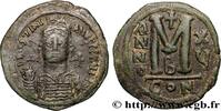 L'EMPIRE D'ANASTASE À MAURICE TIBÈRE (491-602) Follis JUSTINIEN Ier Constantinople 542-543 (38mm, 22,09g, 7h) -