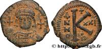 L'EMPIRE D'ANASTASE À MAURICE TIBÈRE (491-602) Demi-follis JUSTINIEN Ier Theoupolis (Antioche) 547-548 (27mm, 10,04g, 12h) -