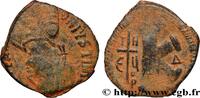 L'EMPIRE D'ANASTASE À MAURICE TIBÈRE (491-602) Demi-follis JUSTINIEN Ier Theoupolis (Antioche) 528-538 (27,5mm, 7,14g, 6h) -