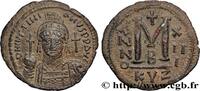 L'EMPIRE D'ANASTASE À MAURICE TIBÈRE (491-602) Follis JUSTINIEN Ier Cyzique 539-540 (29mm, 21,26g, 6h) -