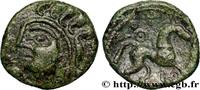 FRANCE Bronze au cheval et à la croix tréflée, BN 8427 AMBIENS (Région d'Amiens) Amiens (80) c. 60-50 AC. (15mm, 2,42g, 12h) -