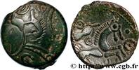 FRANCE Hémistatère au sanglier en bronze AULERQUES ÉBUROVICES (Région d'Évreux) Évreux (27) c. 60-50 AC. (17mm, 3,44g, 6h) -