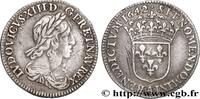 FRANCE Douzième d'écu, buste drapé et cuirassé (2e buste LOUIS XIII LE JUSTE Paris, Monnaie du Louvre 1642 (20mm, 2,24g, 6h) -