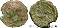 Hellénistique 1 (323 à 188 avant J.C.) Hemidrachme ou demi-unité BRUTTIUM - BRUTTII - LES BRETTIENS Bruttium, Locres ou Crotone 211-208 AC. (17mm, 3,65g, 12h) -
