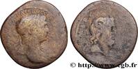 LES ANTONINS (96 après J.C. à 192 après J.C.) Sesterce TRAJAN Cyrénaïque, Cyrène 103-111 (29,5mm, 18,06g, 6h) -