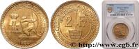 MONACO 2 Francs émission du Crédit Foncier de Monaco MONACO Poissy 1924 (27mm, 8g, 6h) -