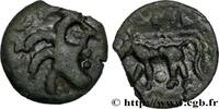 FRANCE Bronze au loup, tête à droite CARNUTES (Région de la Beauce) Chartres (28) c. 60-40 AC. (15mm, 2,26g, 3h) -