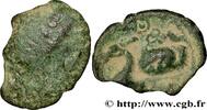 FRANCE Bronze à la tête coupée de face AMBIENS (Région d'Amiens) Amiens (80) c. 60-40 AC. (15mm, 1,22g, h) -
