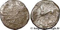 FRANCE Drachme aux lignes entremêlées, imitation d’Empori IMITATION EMPORITAINE dite du Trésor de Bridiers IIIe siècle av. J.-C. (18mm, 3,85g, h) -