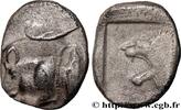 Archaïque 2 (550 à 480 avant J.C.) Trihemiobole MYSIE - CYZIQUE Cyzique, Mysie c. 480-450 AC. (11,5mm, 1,19g, 6h) -