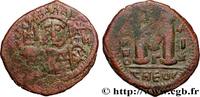 L'EMPIRE D'ANASTASE À MAURICE TIBÈRE (491-602) Follis JUSTIN II Antioche 565 (33,5mm, 17,77g, 6h) -