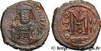 L'EMPIRE D'ANASTASE À MAURICE TIBÈRE (491-602) Follis TIBÈRE II CONSTANTIN Nicomédie 578 (33,50mm, 12,47g, 7h) -