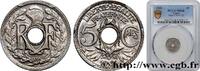 FRANCE 5 centimes Lindauer, petit module TROISIÈME RÉPUBLIQUE Paris 1921 (17mm, 2g, 6h) -