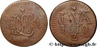 INDES NEERLANDAISES 1/2 Stuiver Louis Napoléon pour Java INDES NEERLANDAISES Harderwijk 1810 (26,66mm, 4,09g, 12h) -
