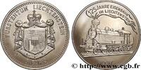 LIECHTENSTEIN 5 Euro 125e anniversaire des chemins de fer LIECHTENSTEIN 1997 (38,6mm, 26,55g, 6h) -