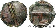 FRANCE Potin à la grosse tête, dégénéré SÉQUANES (Région de Besançon) c. 80-50 AC. (19mm, 2,63g, 3h) -
