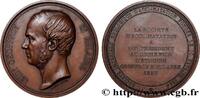 FRANCE Médaille, Isidore Geoffroy Saint Hilaire, Fondatio PERSONNAGES 1857 (60mm, 111,90g, 12h) -