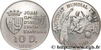 ANDORRE (PRINCIPAUTÉ) 10 Diners Proof Coupe du Monde 1990 ANDORRE (PRINCIPAUTÉ) 1989 (32mm, 12,07g, 12h) -