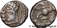 FRANCE Denier SOLIMA/COLIMA au gros œil LEUQUES (Région de Toul) c. 60-40 AC. (13mm, 1,77g, 3h) -
