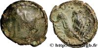 FRANCE Bronze CAMBIL BITURIGES CUBES (Région de Bourges) c. 60-50 AC. (15,5mm, 2,63g, 10h) -
