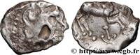 FRANCE Denier à l’oiseau - revers à l’étrier ÉDUENS (BIBRACTE, région du Mont-Beuvray) Autun (71) c. avant 52 AC. (15mm, 2g, h) -