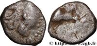 FRANCE Denier à l’oiseau - revers à l’étrier ÉDUENS (BIBRACTE, région du Mont-Beuvray) Autun (71) c. avant 52 AC. (12mm, 1,97g, 12h) -
