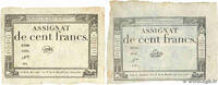 FRANCE 100 Francs Lot FRANCE 100 Francs Lot 1796 TB à TTB -