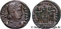 L'EMPIRE CHRÉTIEN (337 après J.C. à 363 après J.C. Centenionalis ou nummus CONSTANCE II Siscia 337-340 (16mm, 1,83g, 7h) -