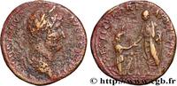LES ANTONINS (96 après J.C. à 192 après J.C.) Sesterce HADRIEN Rome, commémoration des voyages 136 (31mm, 23,64g, 12h) -
