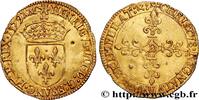 FRANCE Écu d'or au soleil, 3e type HENRI III Lyon 1579 (25mm, 3,37g, 6h) -