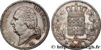 FRANCE 5 francs Louis XVIII, tête nue LOUIS XVIII Paris 1816 (37,07mm, 24,96g, 6h) -