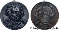 FRANCE Plaque, Kléber par David d’Angers PERSONNAGES 1831 (185mm, 688,51g, 12h) -