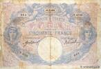 FRANCE 50 Francs BLEU ET ROSE FRANCE 50 Francs BLEU ET ROSE 1913 B -