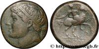 Hellénistique 1 (323 à 188 avant J.C.) Double litrai SICILE - SYRACUSE Syracuse, Sicile c. 250 AC. (26mm, 17,51g, 1h) -