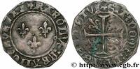 FRANCE Blanc aux trois lis CHARLES VII LE VICTORIEUX Tours n.d. (25mm, 2,84g, 3h) -