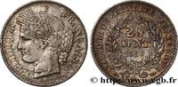 FRANCE 20 centimes Cérès, IIe République DEUXIÈME RÉPUBLIQUE Paris 1850 (15mm, 1,00g, 6h) -