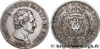ITALIE - ROYAUME DE SARDAIGNE - CHARLES-FÉLIX 5 Lire ITALIE - ROYAUME DE SARDAIGNE - CHARLES-FÉLIX Gênes 1826 (37mm, 24,81g, 6h) -
