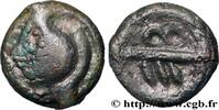 FRANCE Potin aux chevrons, classe Ib BELLOVAQUES (Région de Beauvais) Beauvais (60) c. 50-20 AC. (17mm, 3,22g, 9h) -